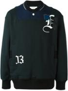 Facetasm Bomber Sweatshirt, Men's, Size: 4, Black, Cotton/polyester