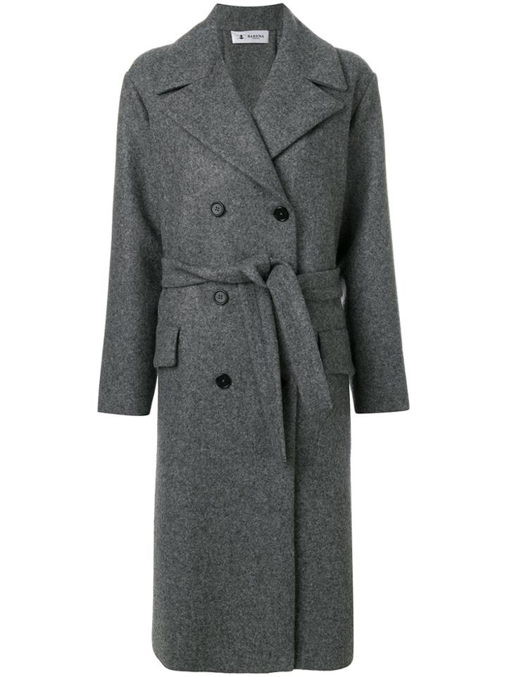 Barena Classic Trench Coat - Grey