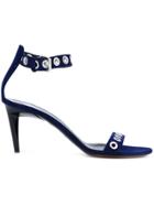 Proenza Schouler Grommet Embellished Sandals - Blue