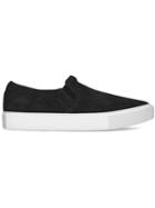 Myswear Maddox Slip-on Sneakers, Women's, Size: 35, Black, Suede/rubber