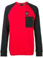 Raf Simons X Fred Perry Bicolour Pocket Sweatshirt