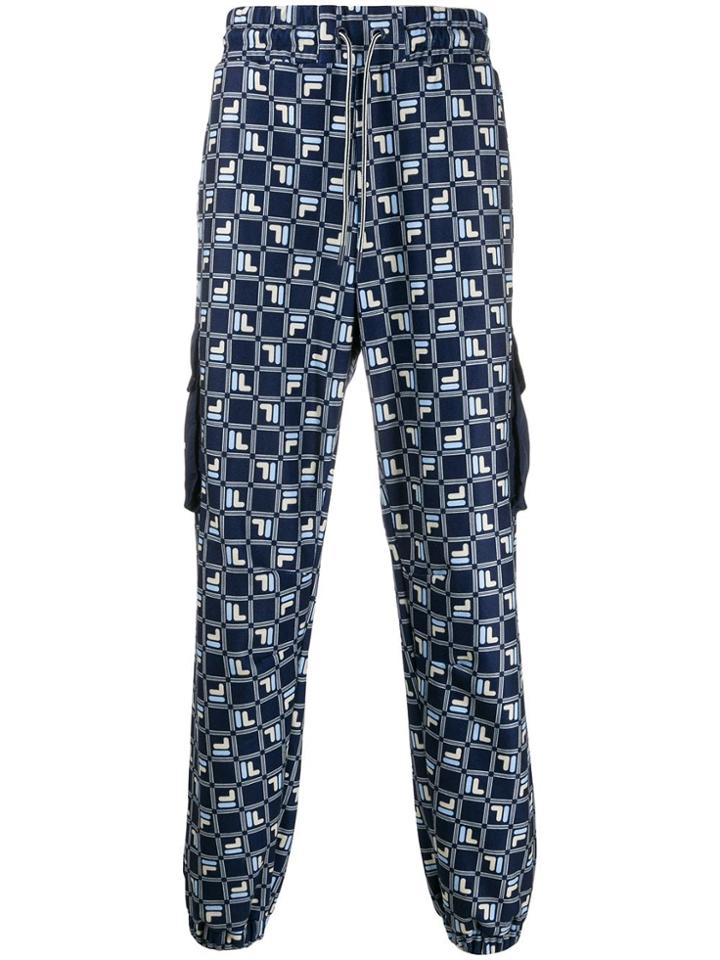Fila Branded Track Pants - Blue