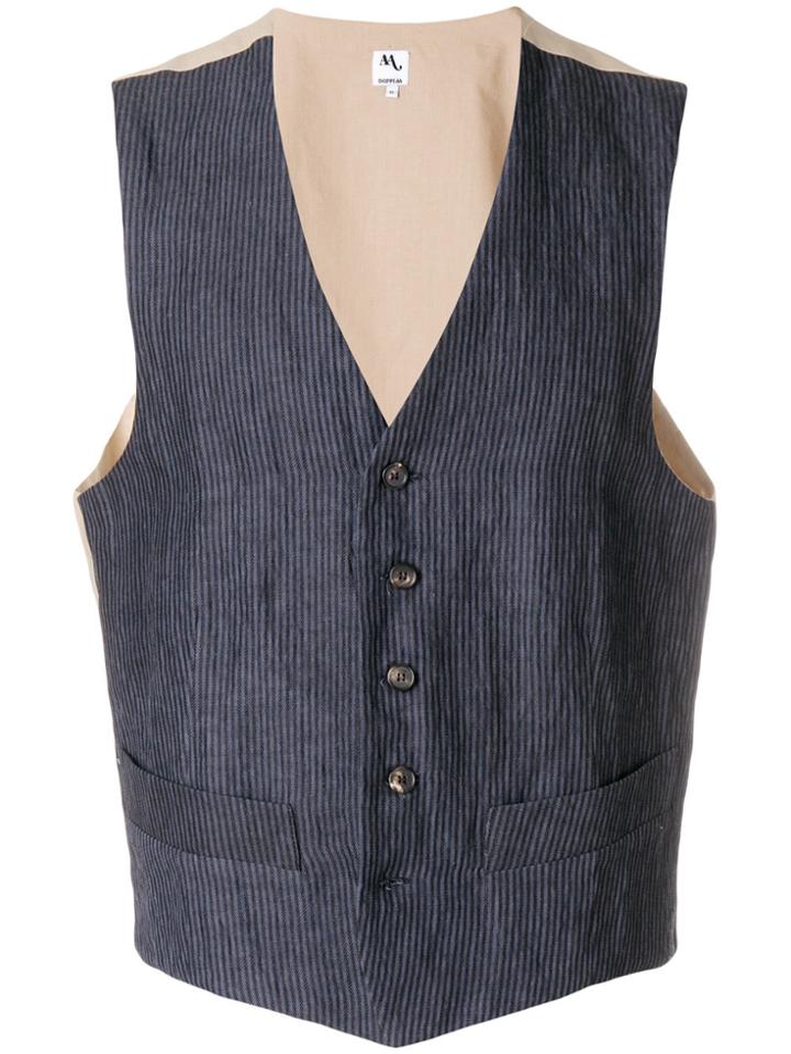 Doppiaa Attalo Waistcoat - Blue