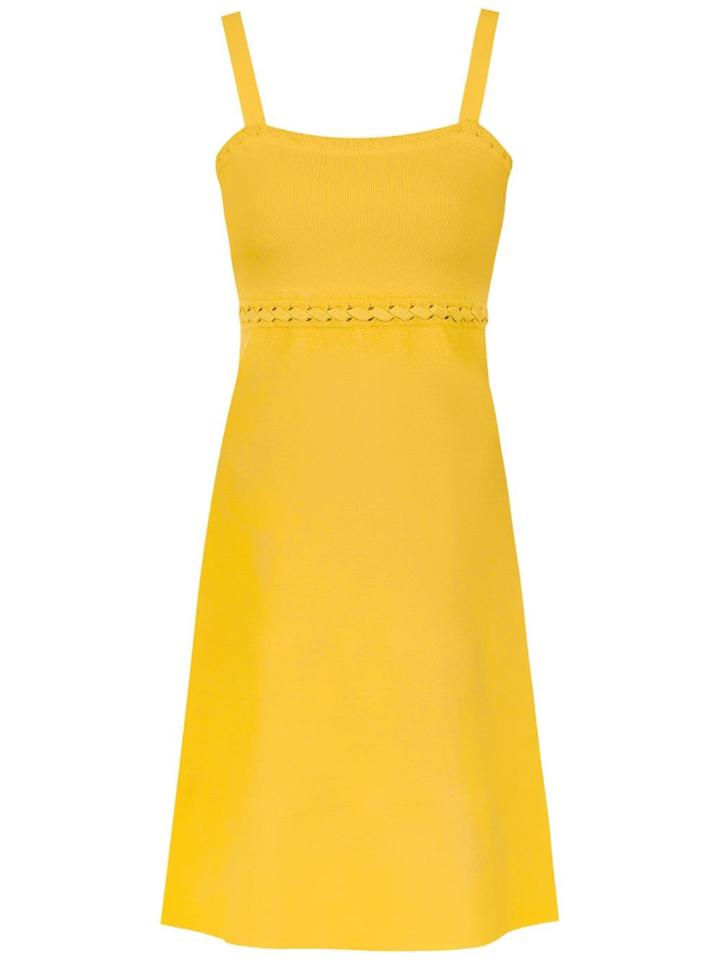 Egrey Braided Dress - Yellow