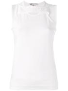 Y-3 - Nomadic Tank Top - Women - Cotton/spandex/elastane - L, White, Cotton/spandex/elastane