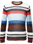 Msgm Colour Block Sweater