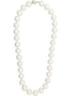 Moy Paris Oversized Pearl Necklace - White
