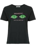 Undercover Missing Eyes Print T-shirt - Black