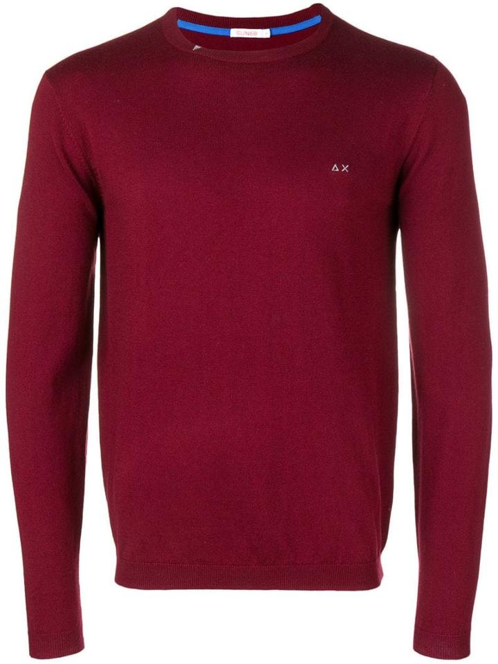 Sun 68 Fine Knit Sweater - Pink