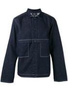 A.p.c. - Seaming Detail Denim Jacket - Men - Cotton - Xs, Blue, Cotton