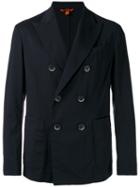 Barena - Double Breasted Jacket - Men - Spandex/elastane/wool - 52, Blue, Spandex/elastane/wool