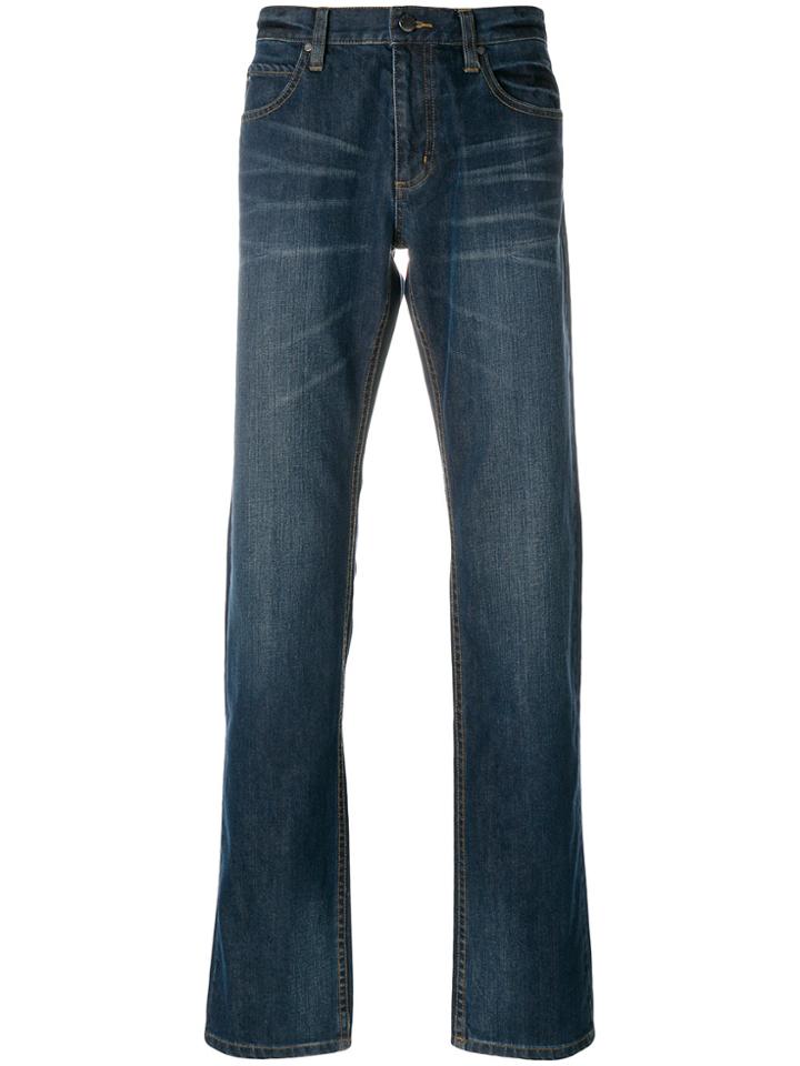 Michael Kors Collection Straight-leg Jeans - Blue