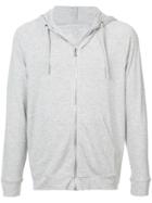 Majestic Filatures Long Sleeve Zip-up Hoodie - Grey