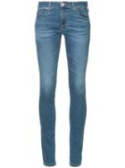 Ag Jeans Five Pocket Skinny Jeans - Blue