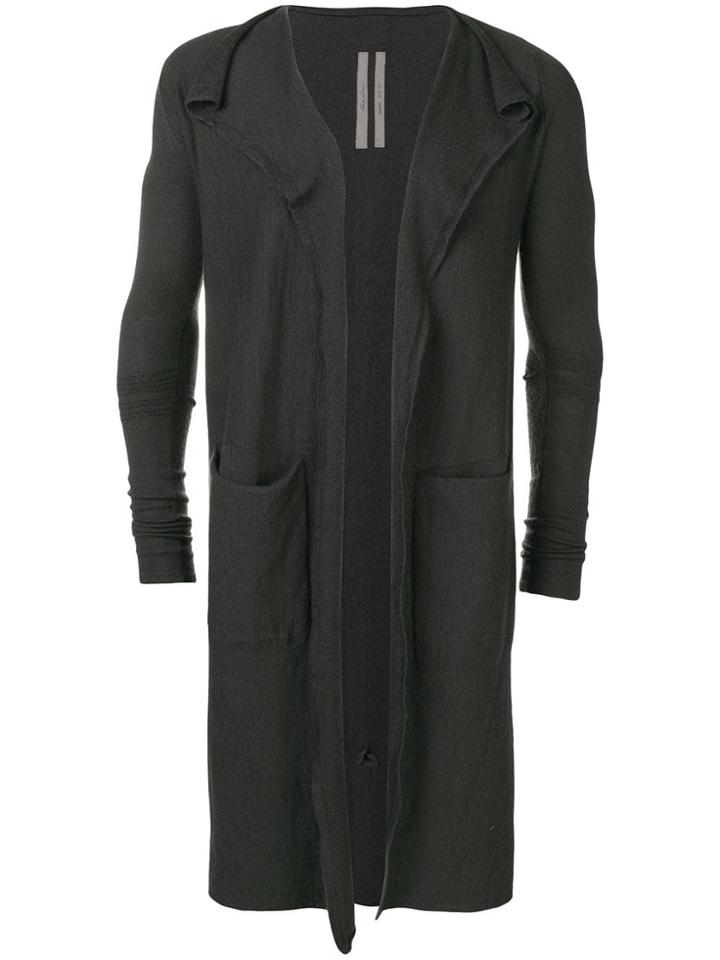 Rick Owens Long Cardigan - Blue