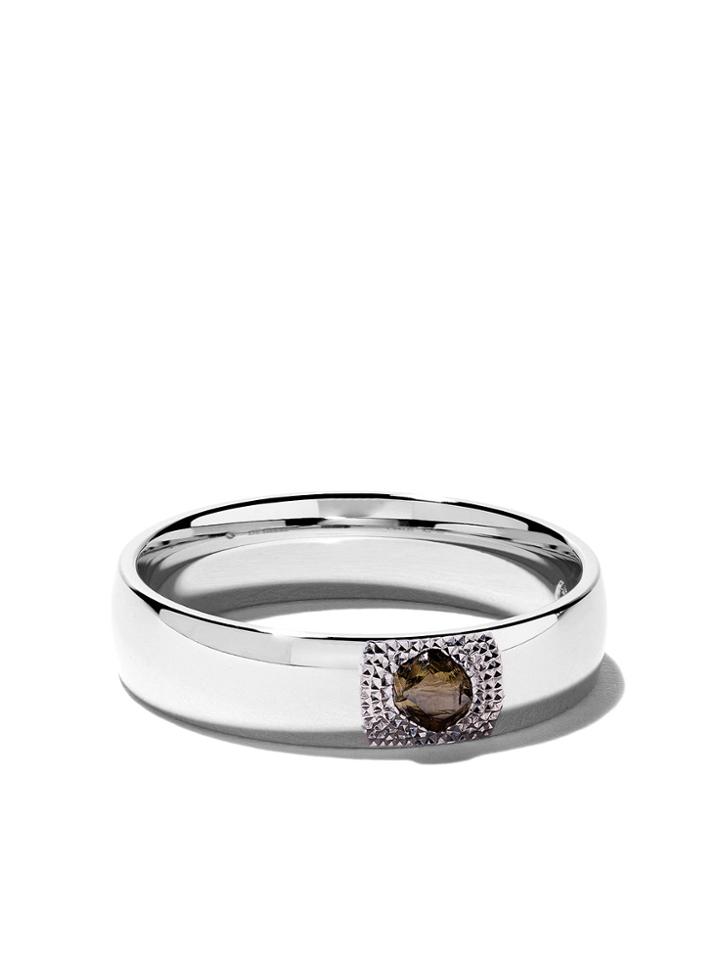 De Beers 18kt White Gold Talisman Diamond 5mm Band - Unavailable