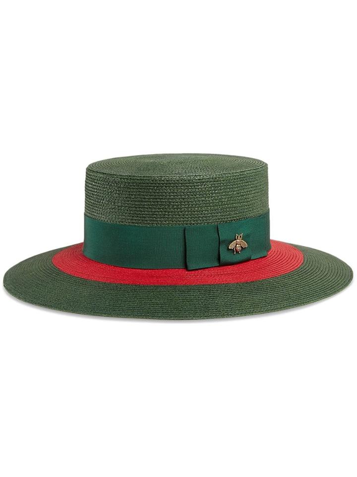 Gucci Papier Wide Brim Hat - Green