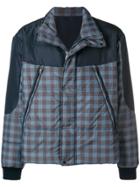 Qasimi Padded Coat - Blue