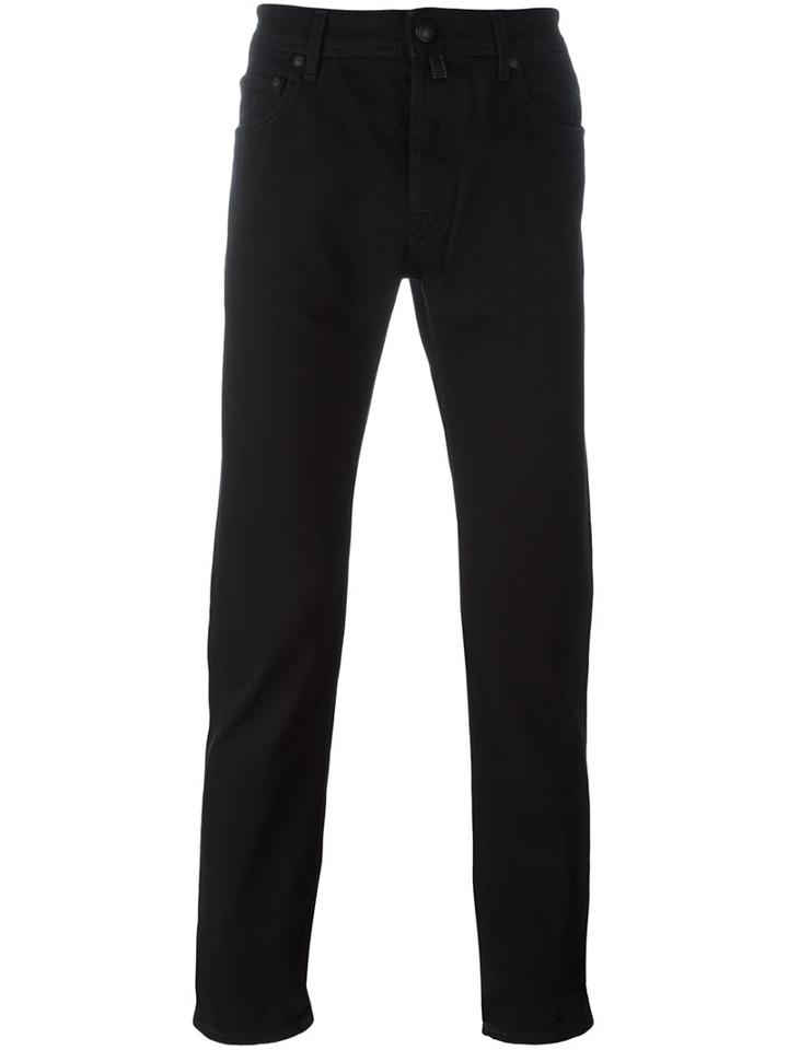 Jacob Cohen '688 Comfort' Jeans, Men's, Size: 36, Black, Cotton/spandex/elastane