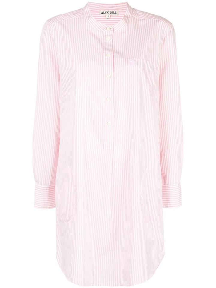 Alex Mill Poplin Shirt Dress - Pink