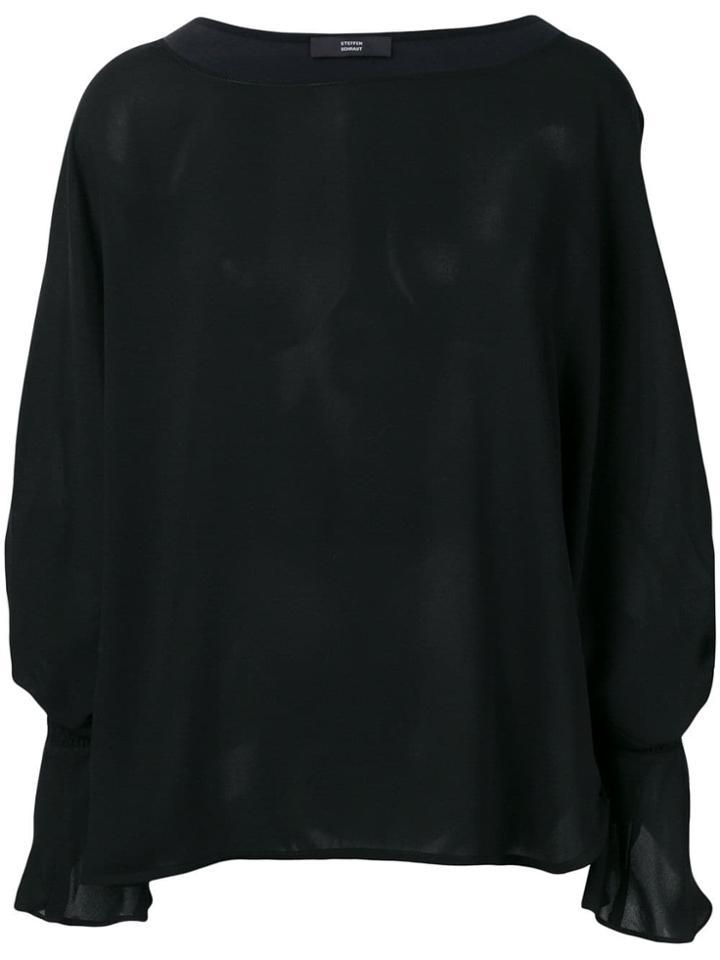 Steffen Schraut Loose Blouse - Black