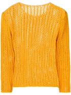 Jacquemus Knit Long-sleeve Sweater - Orange