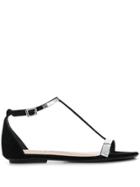 Schutz Embellished Open-toe Sandals - Black