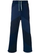Acne Studios Patchwork Trousers - Blue