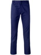 Comme Des Garçons Shirt Boys Plain Chinos, Men's, Size: Medium, Blue, Cotton
