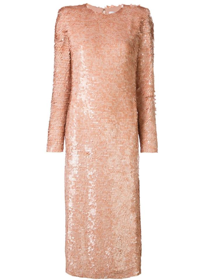Givenchy Sequined Midi Dress - Pink