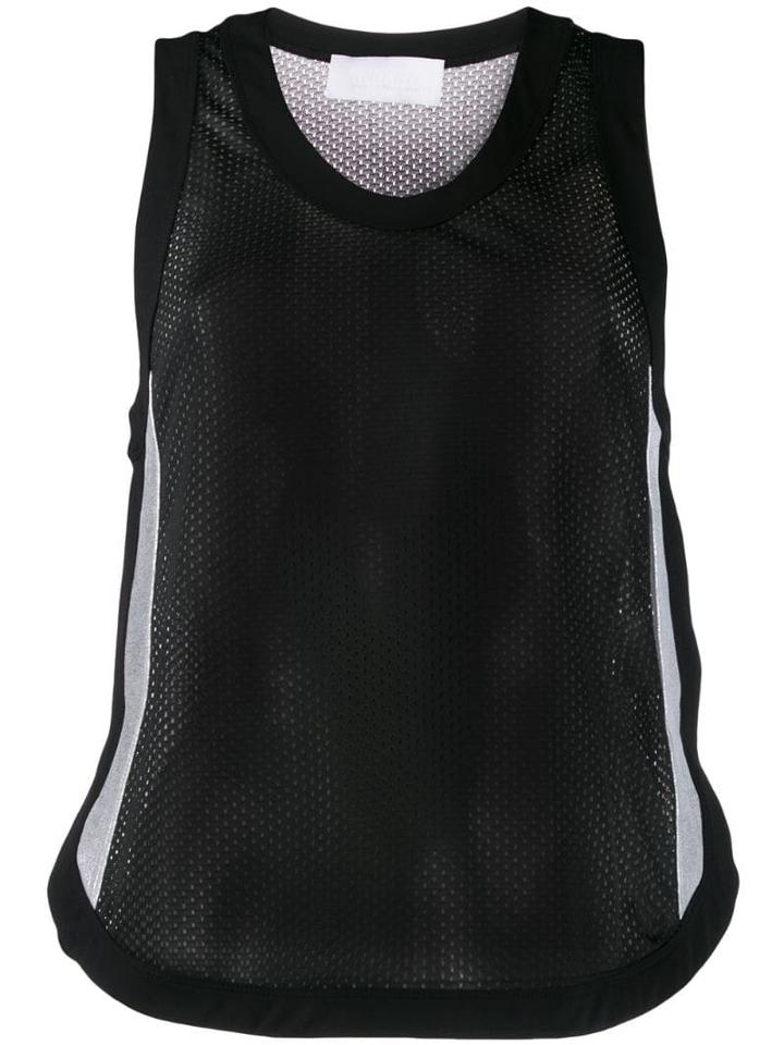No Ka' Oi Mesh Vest Top - Black