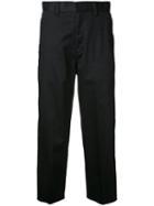 Cityshop Cropped Trousers, Women's, Size: 38, Black, Cotton