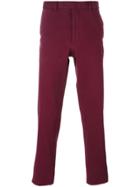Fashion Clinic Timeless Slim Fit Chinos - Red