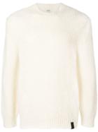 Kenzo Textured Knit Sweater - White