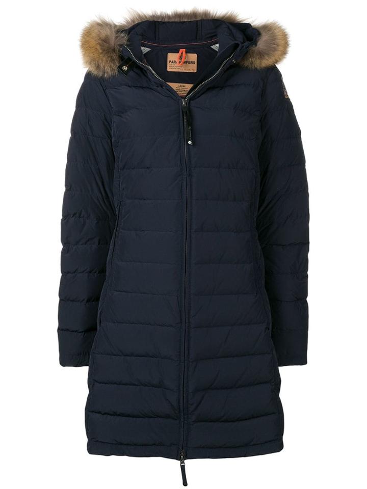 Parajumpers Hood Padded Jacket - Blue