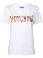 Moschino Classic Logo Print T-shirt - White