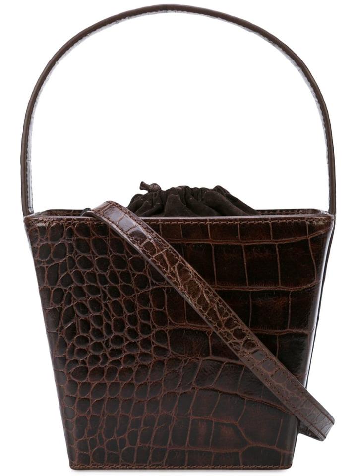 Staud Edie Tote Bag - Brown