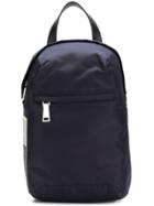 Prada One Shoulder Backpack - Blue