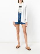 Loro Piana Longline Cardigan - White