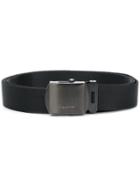 Yohji Yamamoto Logo Belt - Black