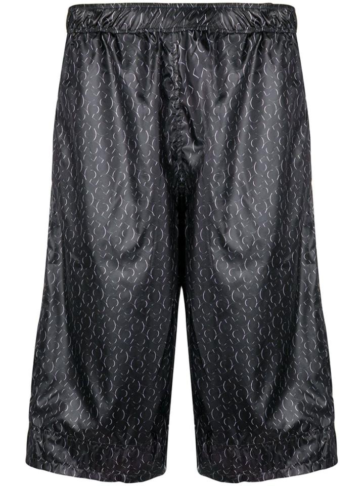 Cottweiler All-over Logo Print Shorts - Blue