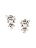 Susan Caplan Vintage Statement Crystal Earrings - Silver