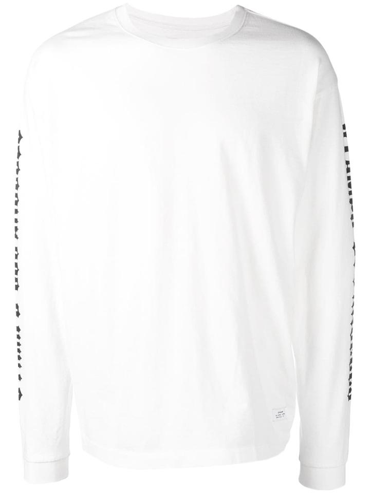 Stampd Round Neck Sweater - White
