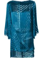 Ginger & Smart Light Stream Tunic, Women's, Size: 6, Blue, Silk/polyester/rayon/spandex/elastane