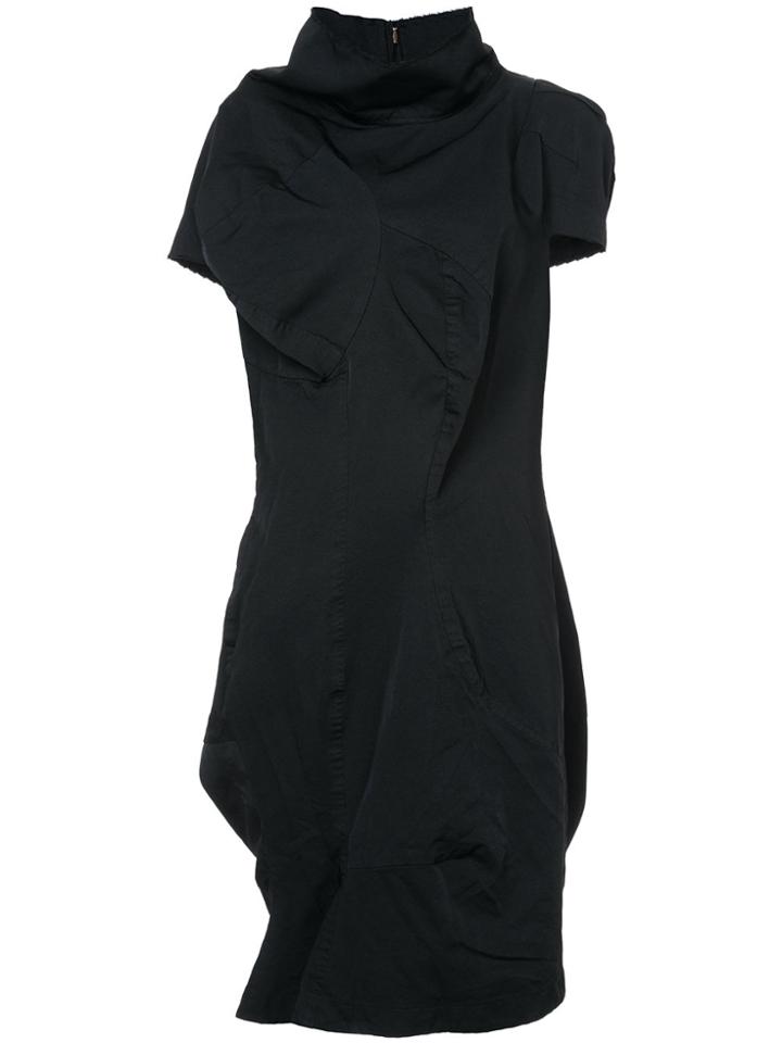 Comme Des Garçons Abstract Silhouette Dress - Black