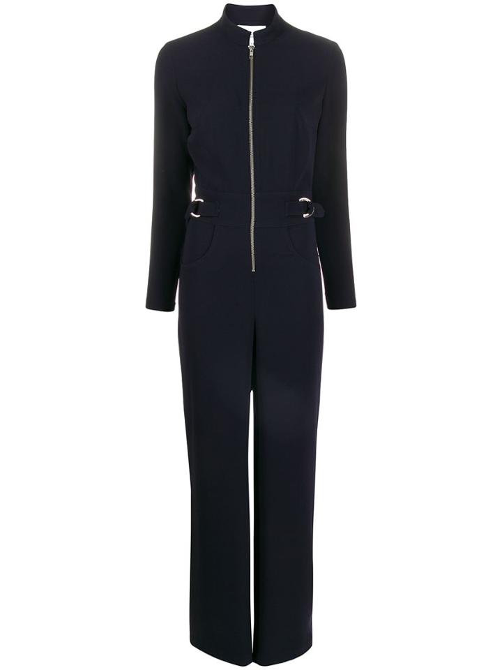 Carolina Ritzler Zip Fastened Jumpsuit - Blue