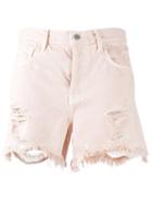 J Brand - Ivy Denim Shorts - Women - Cotton - 25, Women's, Nude/neutrals, Cotton