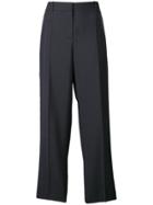 Givenchy Satin Side Stripe Tuxedo Trousers - Blue