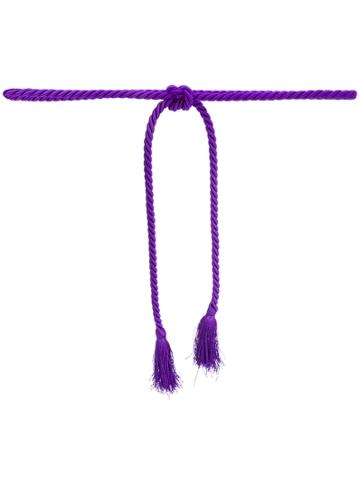 Vivetta Rope Belt - Pink & Purple