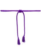 Vivetta Rope Belt - Pink & Purple